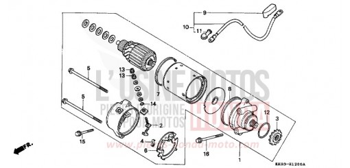 STARTING MOTOR CA125S de 1995